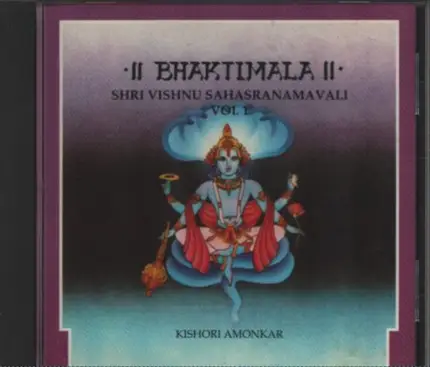 Kishori Amonkar - Vishnu Sahasranamavali Vol 1