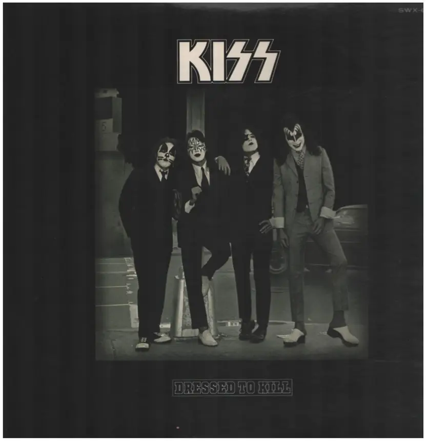KISS Dressed to Kill サイン入り
