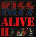 Double LP - Kiss - Alive II - + INSERTS + TATTOO SHEET