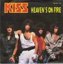 7inch Vinyl Single - Kiss - Heaven's On Fire