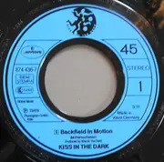 7inch Vinyl Single - Kiss In The Dark - Backfield In Motion