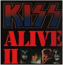 Double LP - Kiss - Alive II - Gatefold / + booklet, OIS, lyrics sheet.