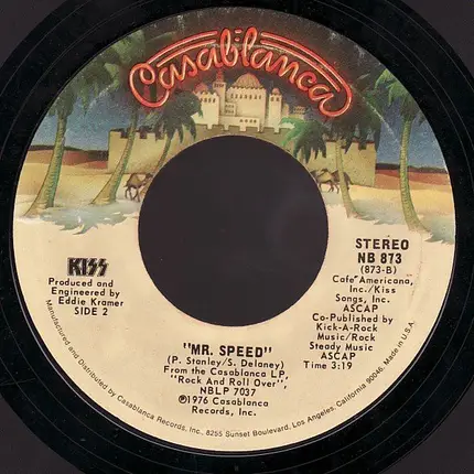 Kiss - Hard Luck Woman / Mr. Speed