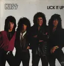 LP - Kiss - Lick It Up - Insert, Sticker sheet and shitajiki included