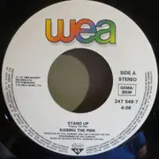 7inch Vinyl Single - Kissing The Pink - Stand Up