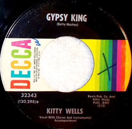Kitty Wells - When Hearts Grow Hard And Cold / Gypsy King