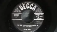 Kitty Wells - You Said You Could Do Without Me / Honky Tonk Waltz