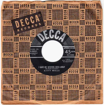 Kitty Wells - Cheatin's A Sin / I Gave My Wedding Dress Away