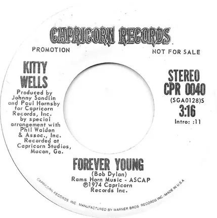 Kitty Wells - Forever Young