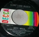 7inch Vinyl Single - Kitty Wells , Johnny Wright - Glory Land March / Precious Memories