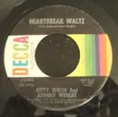 7inch Vinyl Single - Kitty Wells And Johnny Wright - Heartbreak Waltz / We'll Stick Together