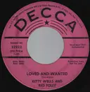 7inch Vinyl Single - Kitty Wells And Red Foley - Loved And Wanted / Living As Strangers