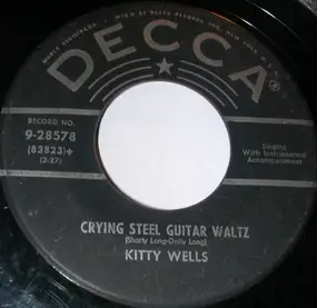 Kitty Wells - Crying Steel Guitar Waltz