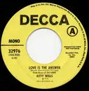 7inch Vinyl Single - Kitty Wells - Love Is The Answer / A Bridge I Just Can't Burn