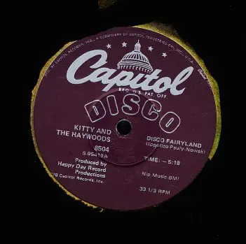 Kitty And The Haywoods - Disco Fairyland / Rock Me Baby