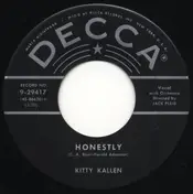 Kitty Kallen - Honestly / I'd Never Forgive Myself