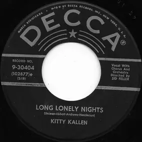 Kitty Kallen - Lasting Love / Long Lonely Nights