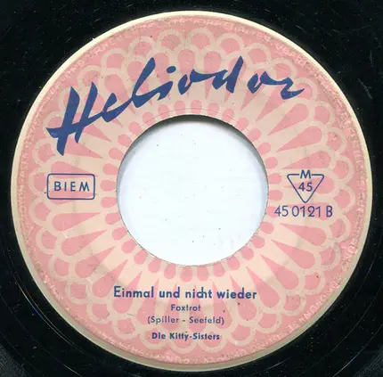 Kitty-Sisters - Didelidelid Cha Cha Joe / Einmal Und Nicht Wieder