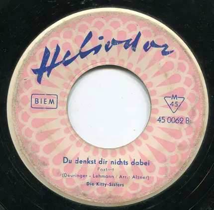 Kitty-Sisters - Warum Strahlen Heut Nacht Die Sterne So Hell (Singing The Blues)