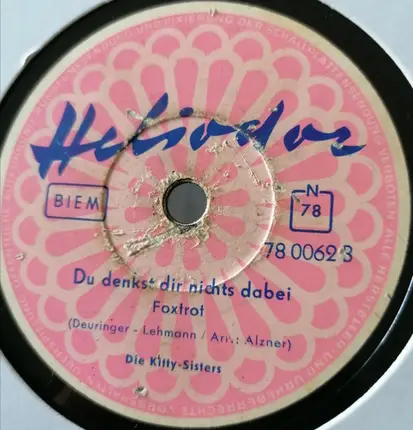 Kitty-Sisters - Warum Strahlen Heut Nacht Die Sterne So Hell (Singing The Blues)