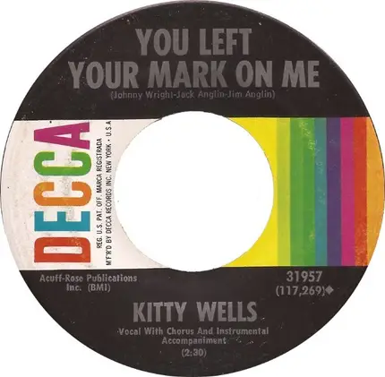 Kitty Wells - Its All Over