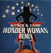 12inch Vinyl Single - Kitsch & Camp - Wonder Woman - Transparent Blue Vinyl