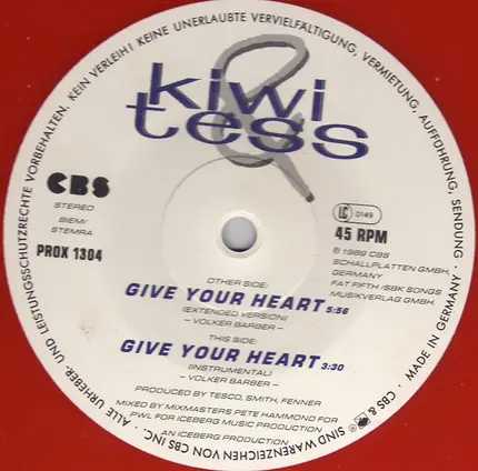Kiwi & Tess - Give Your Heart