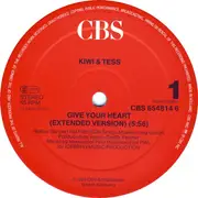 12inch Vinyl Single - Kiwi & Tess - Give Your Heart