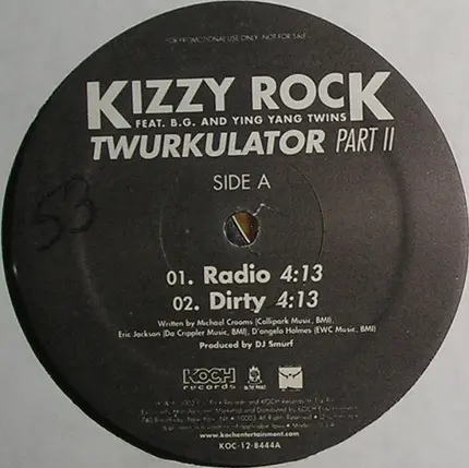 Kizzy Rock, DJ Kizzy Rock - Twurkulator Part II