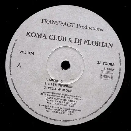 Koma Club & DJ Florian - Micro G.