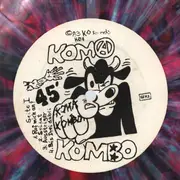LP - Komakombo - Aufgepaßt Zugefaßt ! - Red Blue Marmored