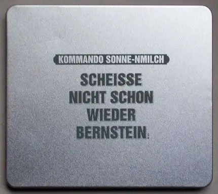 Kommando Sonne N-Milch - Scheisse Nicht Schon..