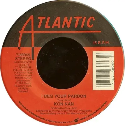 Kon Kan - I Beg Your Pardon