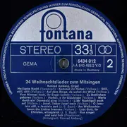 LP - Konrad Amberg - 24 Weihnachtslieder Zum Mitsingen