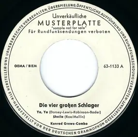 Konrad Grewe-Combo - Die Vier Großen Schlager