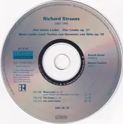 CD - R. Strauss - Vier Letzte Lieder ∙ Vier Lieder Op. 27 ∙ Neun Lieder Op. 10 (Nach Texten Von Hermann von Gilm)