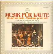 LP - Konrad Ragossnig - Musik Für Laute, V. Deutschland-Niederlande - Gatefold