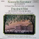 LP - Kreutzer , Witt - Konradin Kreutzer, Quintett Für Klavier, Flöte, Klarinette, Viola Una Violoncello; Friedrich Witt, Quintett Es-Dur Op. 6 Für Klavier, Oboe, Klarinette, Horn Und Fagott