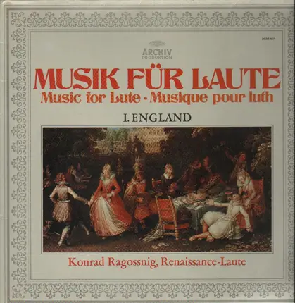Konrad Ragossnig - Musik für Laute - I. England