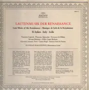 LP - Konrad Ragossnig - Musik Für Laute, II. Italien (Capirola, Spinacino,..)