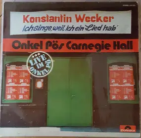 Konstantin Wecker - Live im Onkel Pö