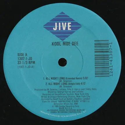 Kool Moe Dee - All Night Long