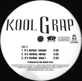 Kool G Rap - it's nothin'