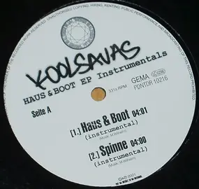 Kool Savas - Haus & Boot EP Instrumentals
