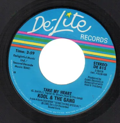 Kool & The Gang - Take My Heart