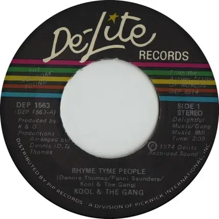 Kool & The Gang - Rhyme Tyme People