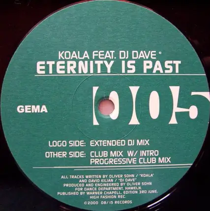 Koala Feat. DJ Dave - Eternity Is Past