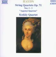 Haydn - String quartets Op. 71, Nos. 1-3