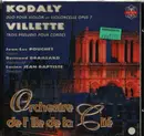 CD - Kodaly / Villette - Duo pour Violin et Violoncelle Op. 7 / Trois Préludes pour Cordes