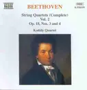 CD - Kodaly-Quartett - Beethoven: Streichquartette (Komplett) Vol. 2 Op.18, Nos 3 and 4
